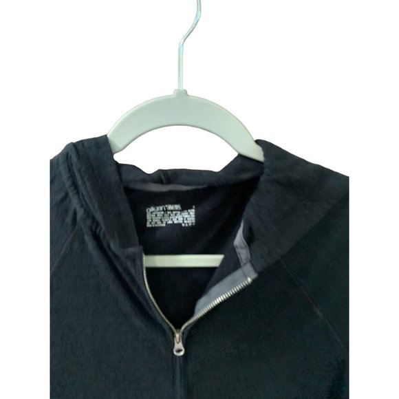 Gilligan and Gilligan Omalley Womens Size S Lightweight Long Sleeve Black Full Z - Picture 2 of 4